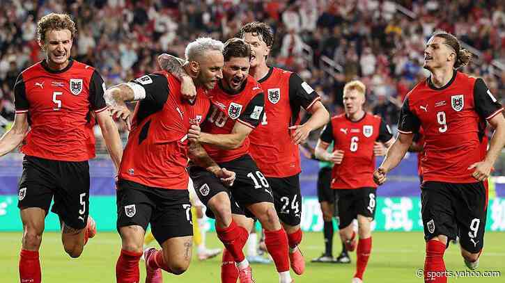 Austria beat Jordan for first World Cup win since 1990