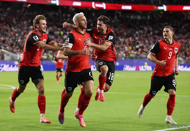 World Cup: Austria secure first win since 1990 with 3-1 victory over Jordan