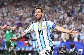 World Cup 2026 today: Live updates, latest news as Messi hat trick equals Klose record - June 17