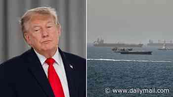 Tehran celebrates 'victory' over America ahead of deal agreement on Friday - as first Iranian oil tankers exit US blockade