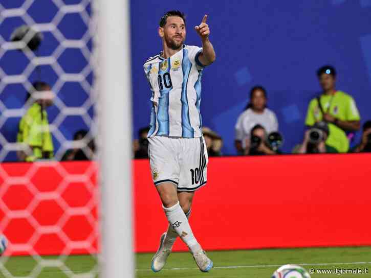Messi da impazzire: tripletta nella prima gara del Mondiale, è lui il giocatore che ha segnato più gol
