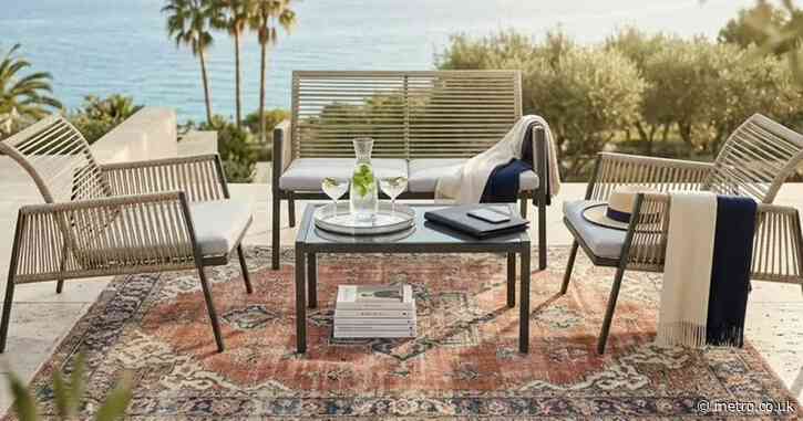 This £399 garden furniture set is now just £199 in huge summer sale