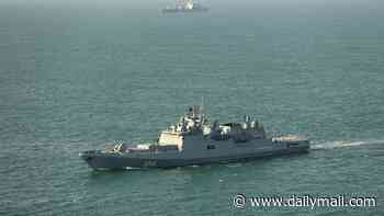 Starmer condemns 'reckless' Russian warship for firing warning shots at pensioners on yacht in the Channel