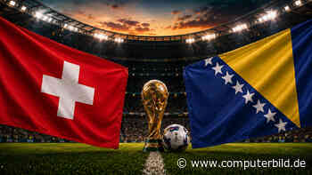 Schweiz gegen Bosnien-Herzegowina – die Fußball-WM 2026 live im TV und Stream