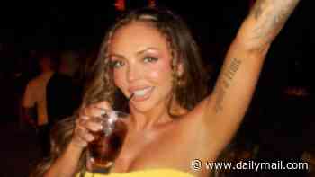 Jesy Nelson dances in a yellow crop top and celebrates her 'best birthday ever' with gal pals as she shrugs off Perrie Edwards drama after being branded 'difficult'