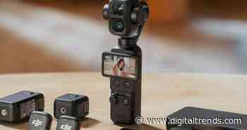 DJI’s Osmo Pocket 4P packs two cameras and a 1,000-nit OLED screen