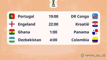 Dagprogramma WK | Debutant Oezbekistan én Ronaldo willen geschiedenis schrijven