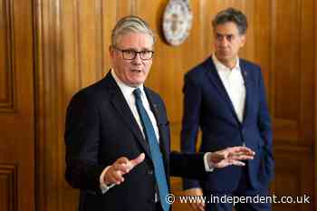 Miliband allies deny minister ‘ghosted’ Starmer over budget cuts for defence