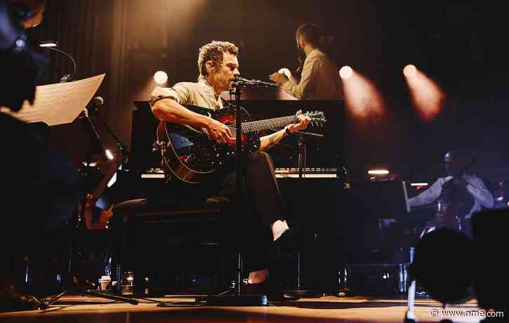 Harry Styles brings orchestral reworkings, rarities and covers to intimate Meltdown Festival show as he hails current moment as his “career highlight”