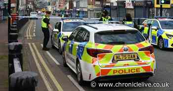 Major police presence after Byker 'assault' with officers guarding Shields Road cordon