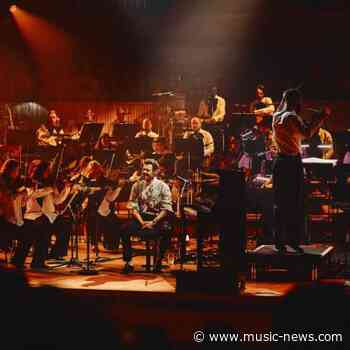 Harry Styles said he's in 'the middle of his career highlight' as he headlined Meltdown festival with an orchestral show