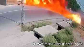 Zwei Soldaten sterben bei Flugzeugabsturz: Video zeigt Explosion nach schwerem Unglück in Pakistan