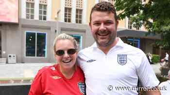 Newlyweds fly to Dallas to spend honeymoond cheering on England football team in World Cup 2026