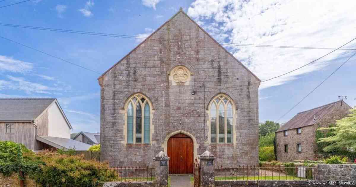 The Tenby chapel you didn't know was hiding a modern Welsh home inside