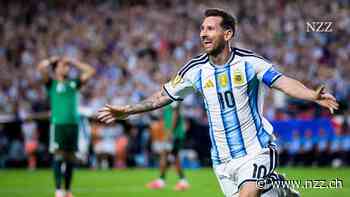 Der letzte Tanz der Altmeister beginnt mit einem Knall: Lionel Messi stellt per Hattrick den WM-Tor-Rekord ein