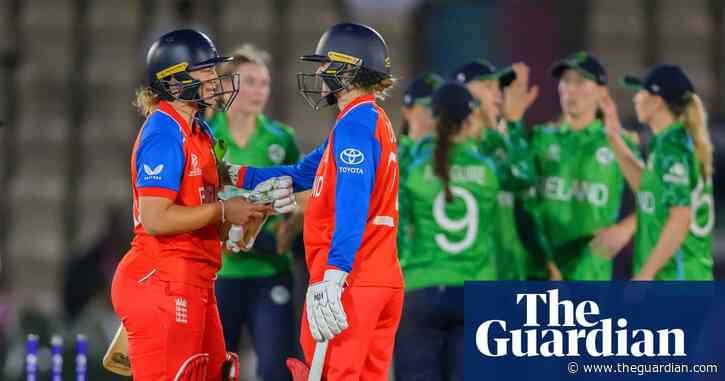 England survive wobble to see off Ireland but have Sciver-Brunt injury concern