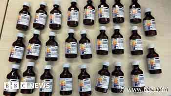 Bottles of 'highly dangerous' cough syrup seized