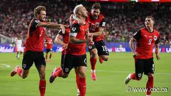 Austria beats Jordan 3-1 for its first World Cup win in 36 years