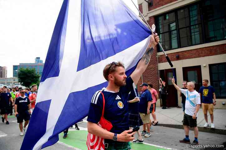 Scotland fans drink Boston bars dry as Tartan army descends for World Cup