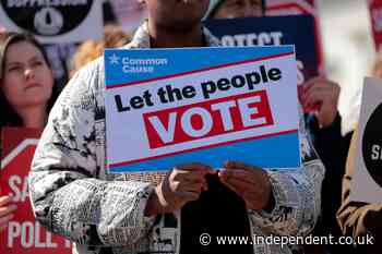 Americans divided but anxious over future of voting, speech and gun rights, poll finds