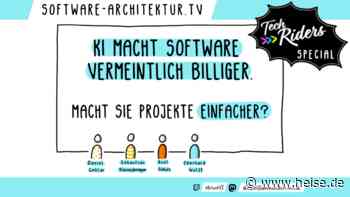 software-architektur.tv: Macht KI Software billiger – und Projekte einfacher?