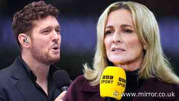 Gabby Logan shares Michael Buble DMs after BBC World Cup opening ceremony controversy