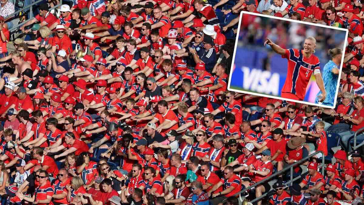Norwegen-Fans wie einst die Wikinger – der WM-Netzfund des Tages