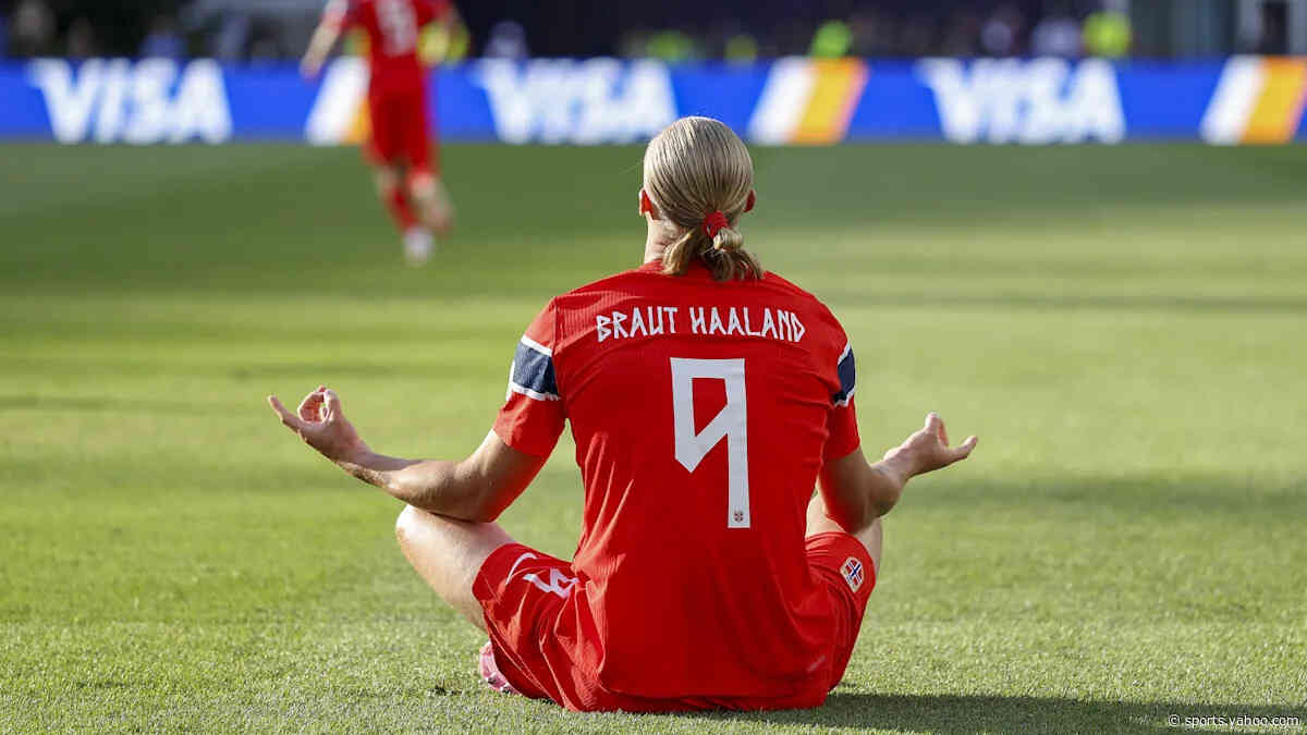 Why has Erling Haaland added 'Braut' to Norway shirt?