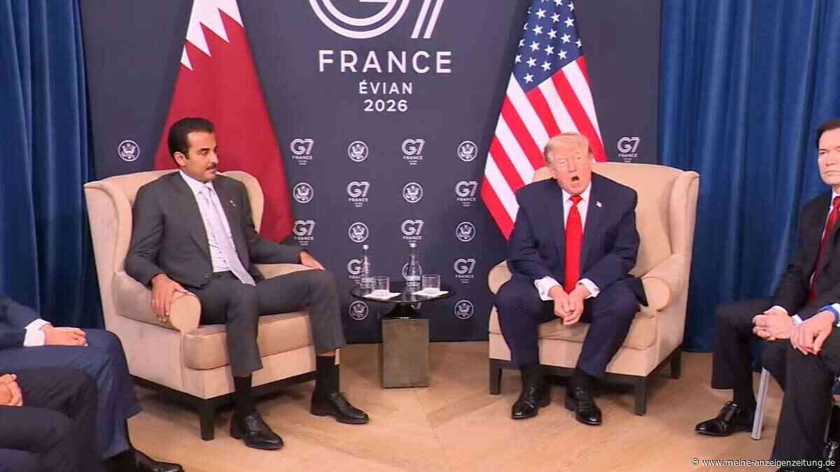 „Einfach über die Grenze laufen“: Trump weiß offenbar nicht, wo Katar liegt