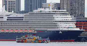 Cunard Queen Anne returns to Liverpool