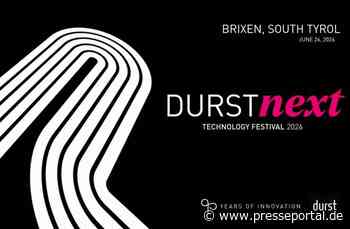Durst Group feiert 90 Jahre Innovation mit dem Durst NEXT Technology Festival in Brixen