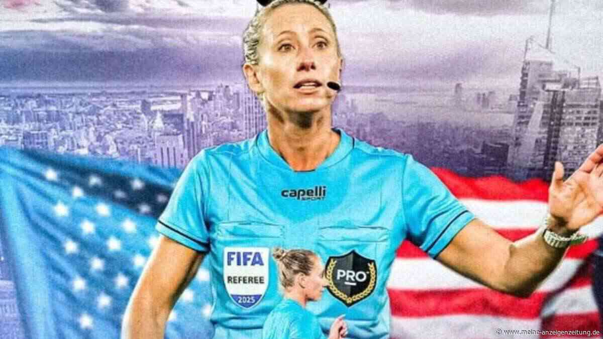 Zum zweiten Mal in der Geschichte: Frau pfeift WM-Spiel