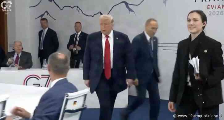 “I am the boss”, “Il capo sono io”: così Trump si presenta alla riunione del G7 di Evian