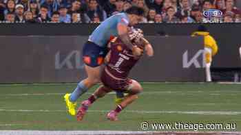 Staggs sin binned for ugly shot on Ponga