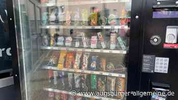 Unbekannte stehlen Kleingeld und E-Zigaretten aus Snackautomaten
