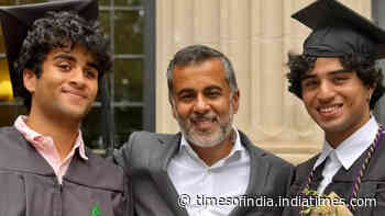 Chetan Bhagat's twin sons graduate, he pens emotional note