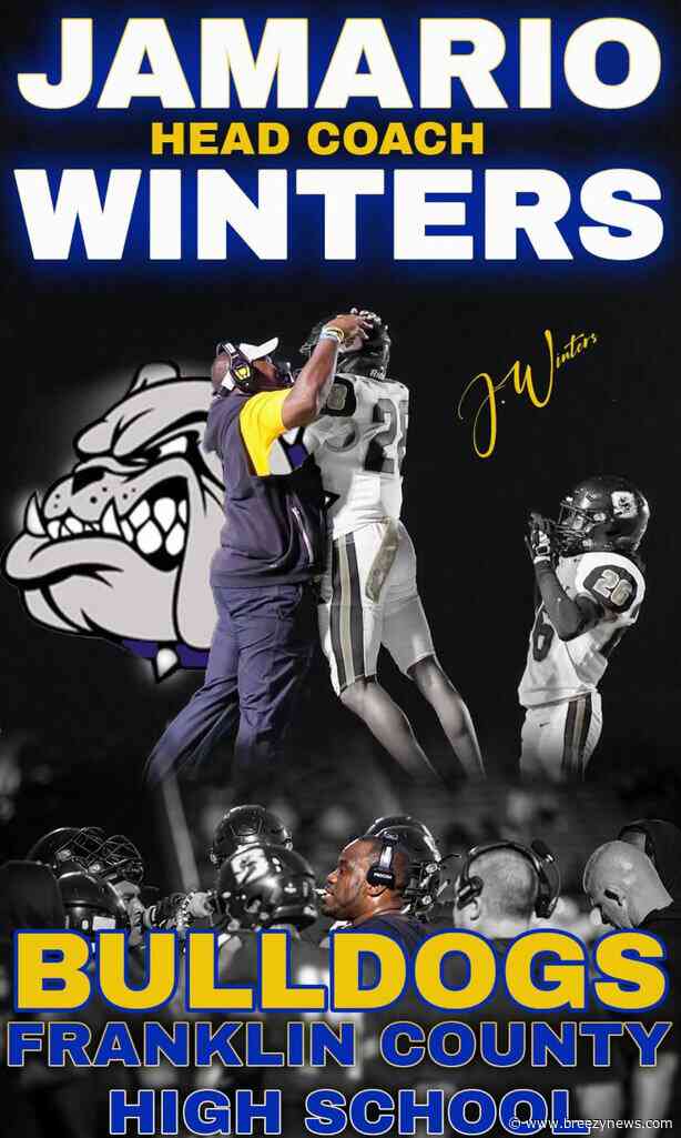 Kosciusko native Jamario Winters named head football coach at Franklin County