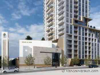 38-storey residential tower project with a new mosque moving ahead in Surrey