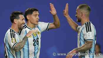 Alexis Mac Allister struggles for words after Liverpool star helps Lionel Messi