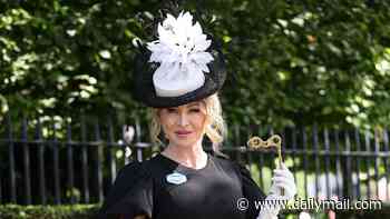 The Ascot fashion wars are on! Racegoers don colourful hats and polka-dotted outfits as day two gets underway