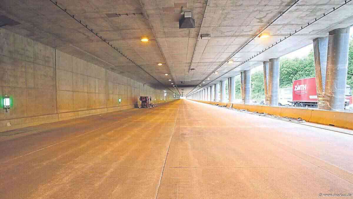 Übung in der Galerie: Autobahn wird zeitweise voll gesperrt