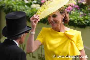 Kate returns to Royal Ascot for first time since cancer treatment