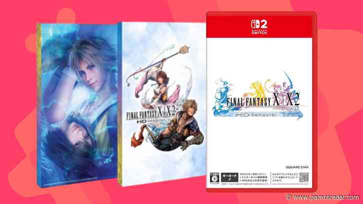 The Switch 2 Final Fantasy X / X-2 HD Remaster includes a stunning limited slip-cover, if you've got an Amazon Japan account at hand