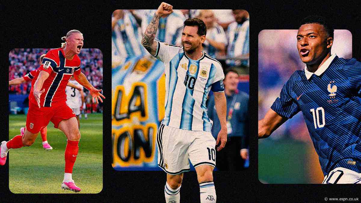 On the World Cup's day of stars, Messi towers over Haaland and Mbappe
