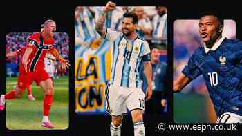 On the World Cup's day of stars, Messi towers over Haaland and Mbappe