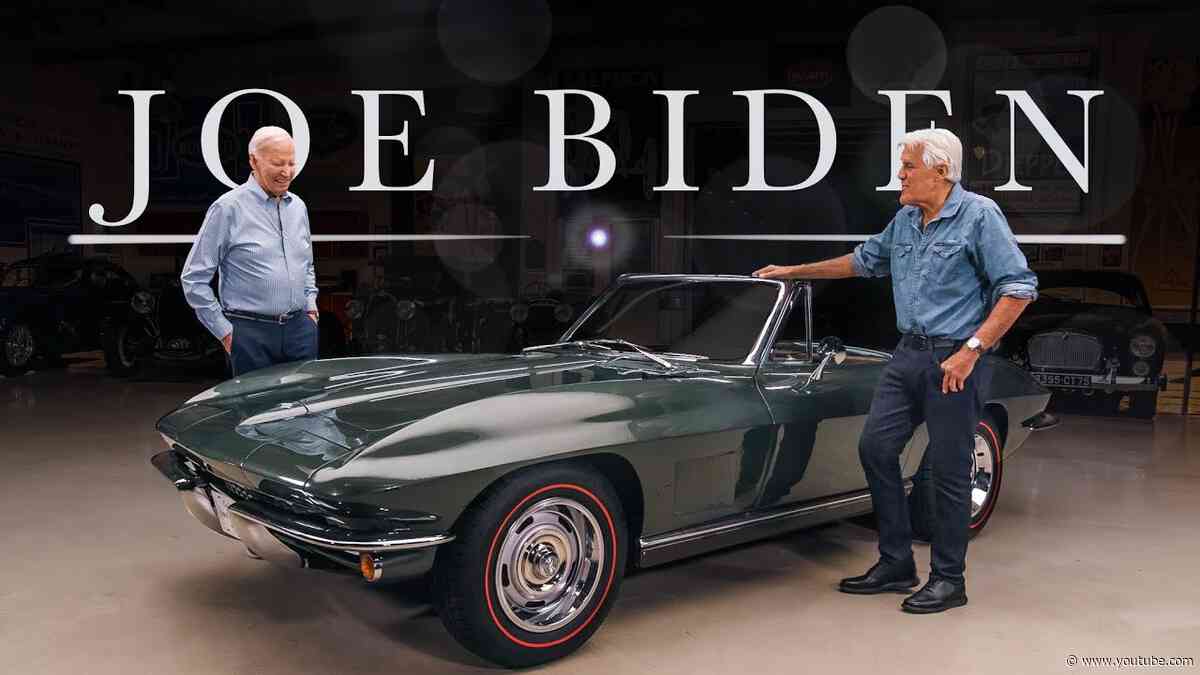 46th President Joe Biden Speed Shifts His 1967 Corvette with Jay Leno | Jay Leno's Garage