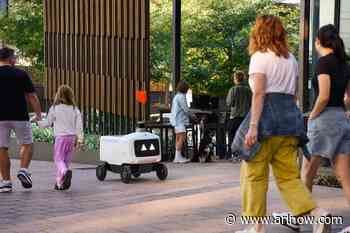Self-driving robots start delivering Uber Eats orders in Arlington today