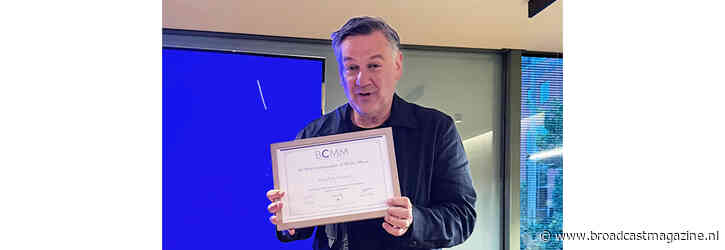 BCMM eert Stephen Emmer als eerste Ambassador of Media Music