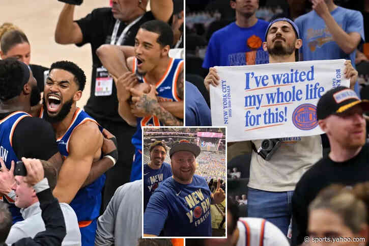 Knicks fan braved 12-hour flight delays, psychotic Spurs fans — but it was worth it to see NY win it all