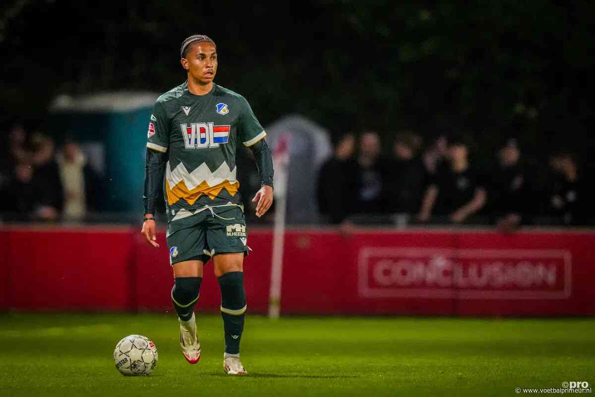 'FC Eindhoven-talent Van de Wetering vertrekt transfervrij naar de Eredivisie'